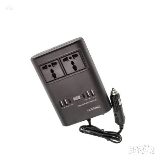  Преобразувател на напрежение 12V/24V към 220V 200W, снимка 1