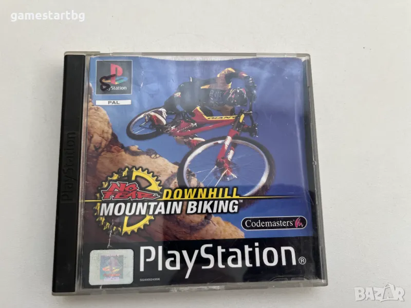 NO FEAR Downhill Mountain Biking за PS1, снимка 1