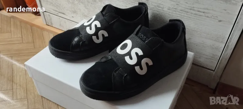 кожени спортни обувки Boss Kids wear Номер 34 , снимка 1