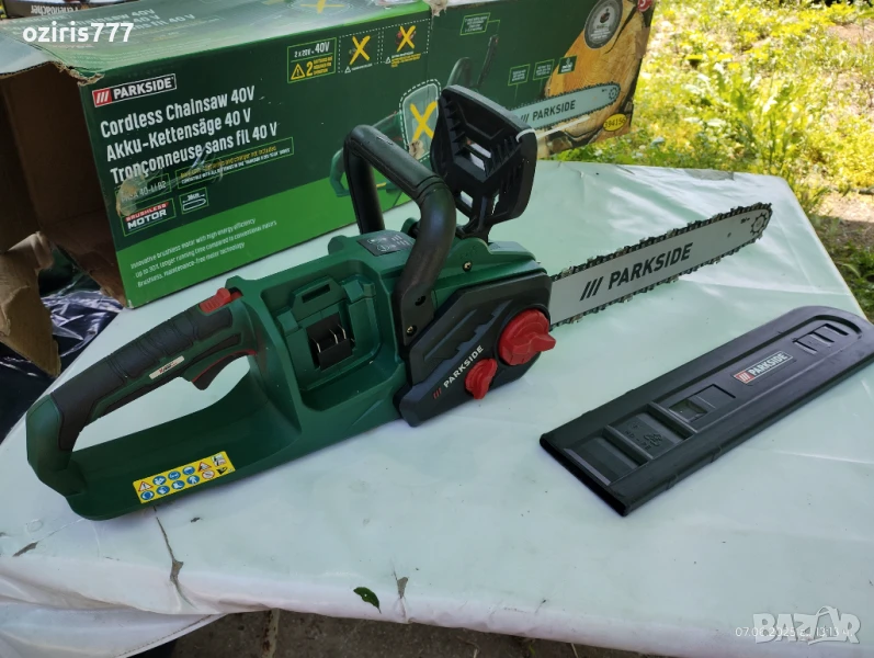 Акумулаторна резачка за дърва Parkside PKSA 40-Li B2, снимка 1
