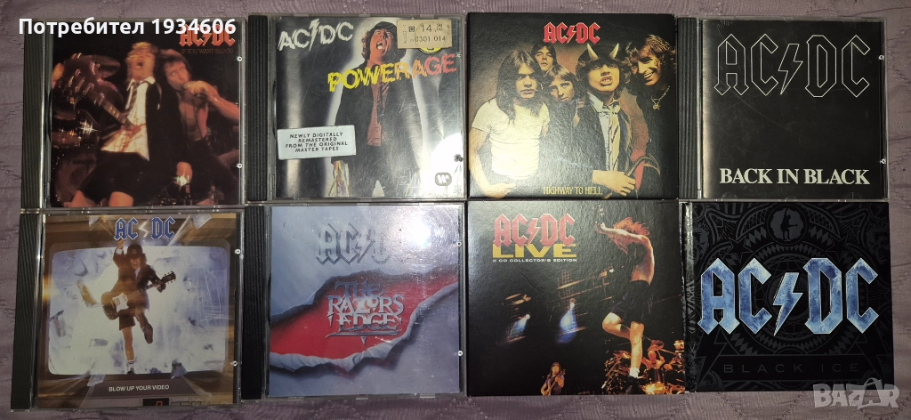 AC/DC - оригинални CD дискове, снимка 1