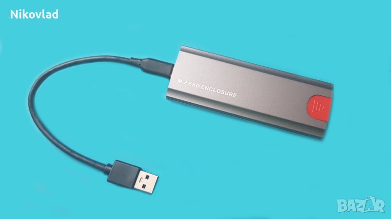 M.2 NVME to USB 3.1, снимка 1