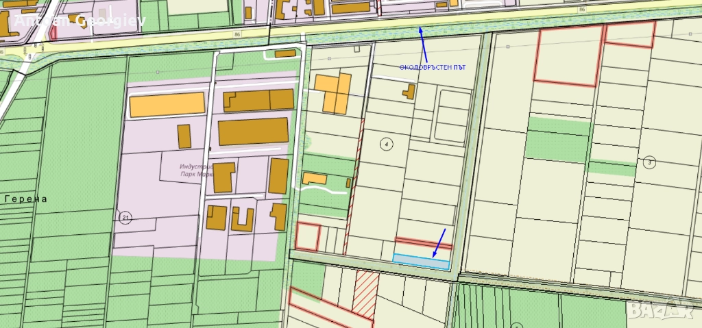 Парцел в с. Белащица, м. "Герена", снимка 1