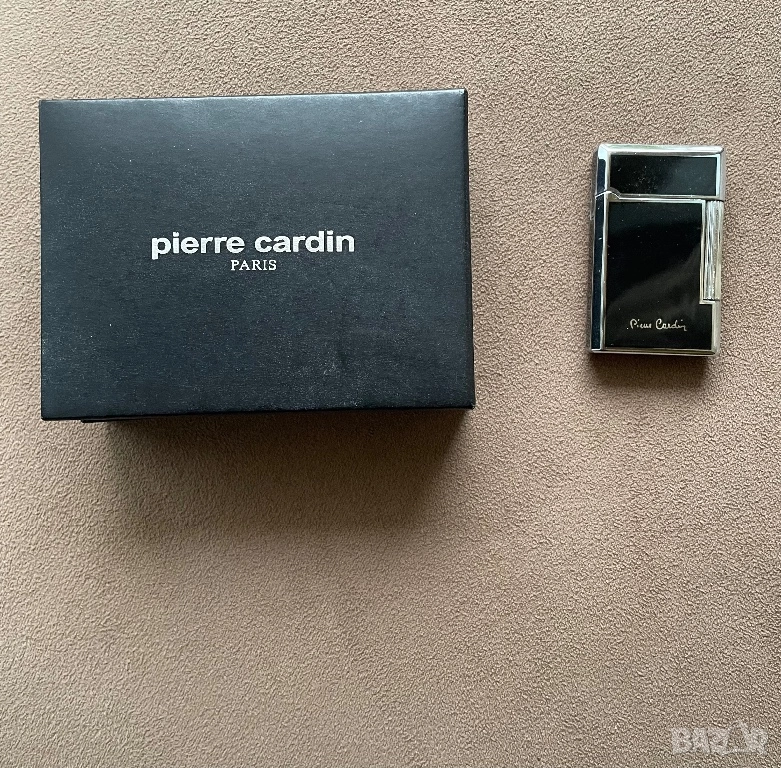 Запалка PIERRE CARDIN - черно и хром, нова, снимка 1