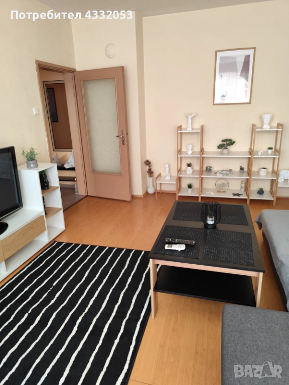 Под наем обзаведен двустаен, снимка 1