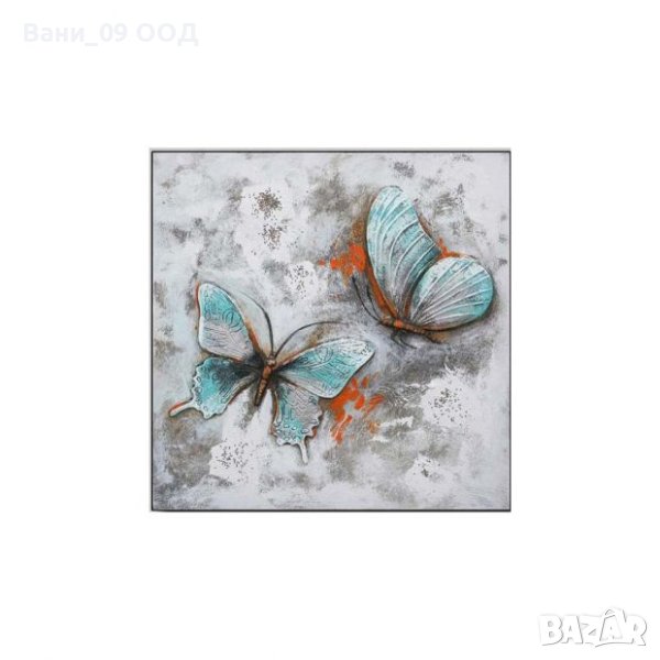 Релефна картина "Пеперуди", снимка 1