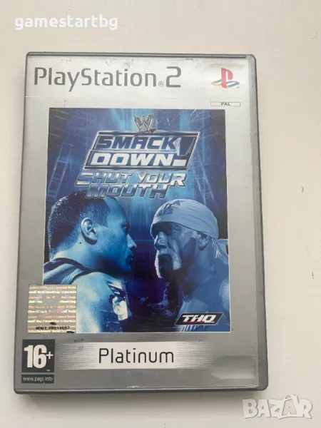 WWE SmackDown Shut Your Mouth за PS2, снимка 1