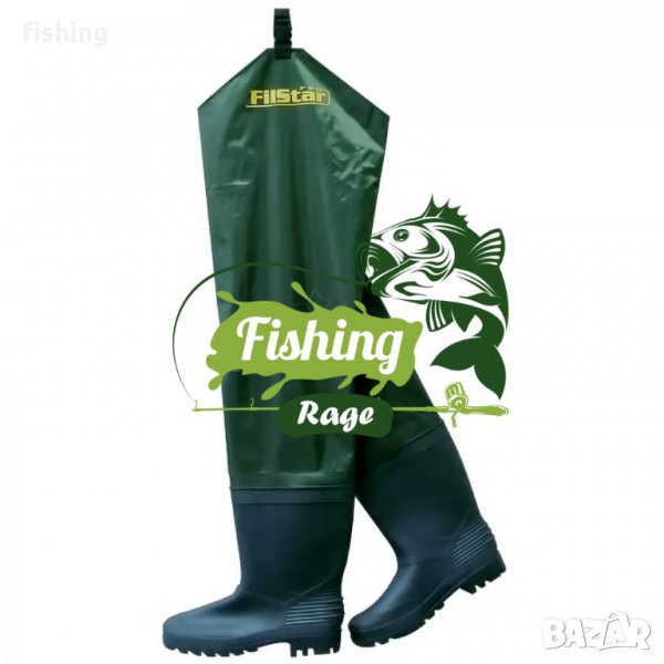 Дълги ботуши за риболов и лов Filstar, снимка 1