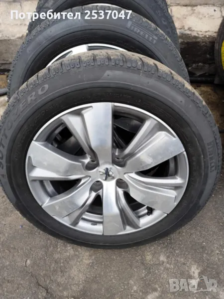 4бр гуми с джанти 195/60/16 за PEUGEOT OE:9813557877, снимка 1