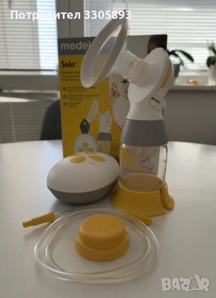 Двуфазна електрическа помпа за кърма - MEDELA SOLO, снимка 1