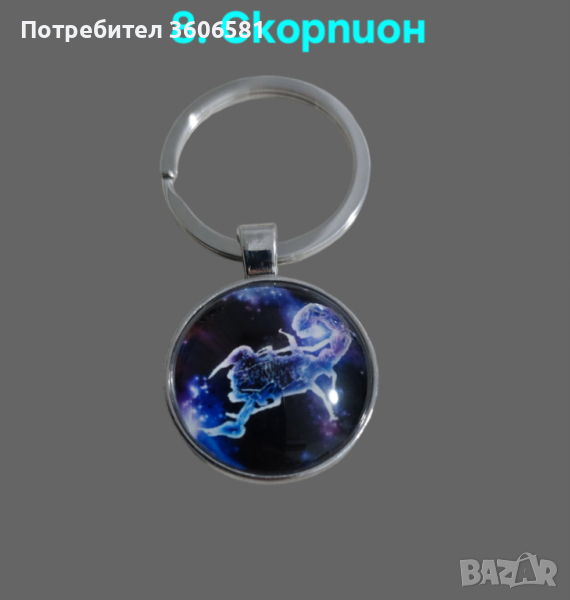 Ключодържатели със зодикалните знаци за всички възрасти, снимка 1