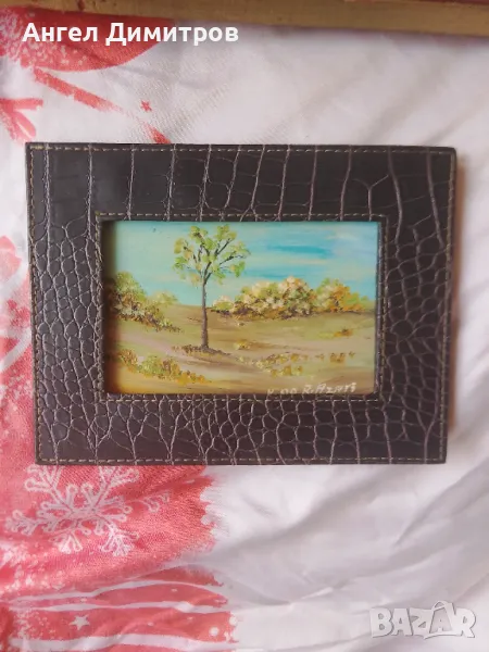 Маслена картина подписана , снимка 1