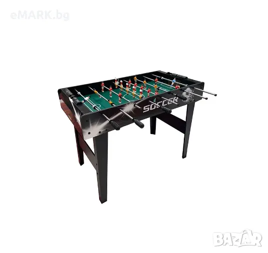 Маса/джага за мини футбол с регулируеми крака и гумирани дръжки, 22 играча и 2 топки, снимка 1