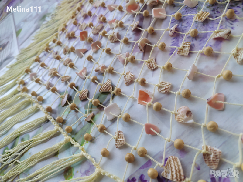 Продава шал много модерен ръчно , снимка 1