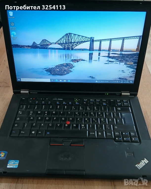 Лаптоп Thinkpad Lenovo i5, снимка 1