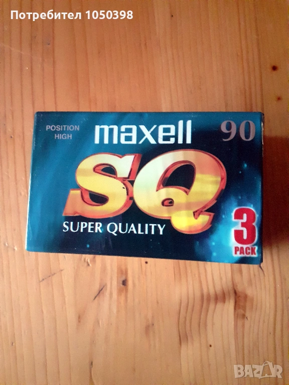 Нови MAXELL SQ -90- Хром касети- ПРОМОЦИЯ., снимка 1