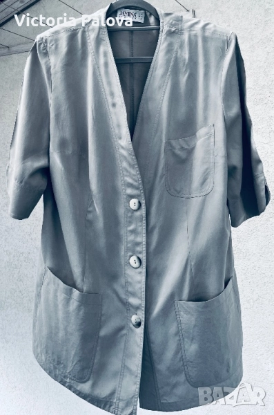 Копринено сако vintage JANINA SCHRECK, снимка 1