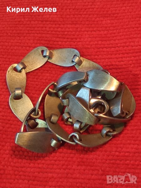 КРАСИВО ДИЗАЙНЕРСКО МАРКОВО ФЕШЪН АРТ СРЕБЪРНО КОЛИЕ ЛАНЕЦ СРЕБРО 925 ЧАСТ от КОМПЛЕКТ 25870, снимка 1