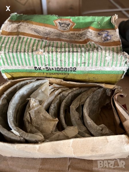 Биелни лагери 0,00 ММ ВК-51-1000102 ГАЗ 51 И ГАЗ 52 НОВИ СССР, снимка 1