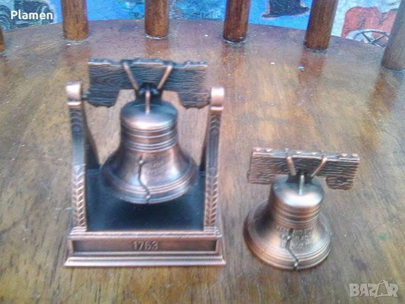 Лот от 2 сувенира на Филаделфийската камбана единият сувенир е острилка за моливи, снимка 1