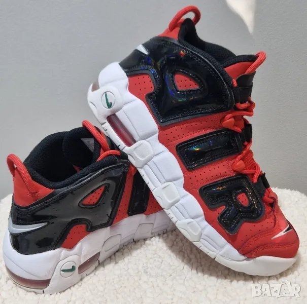 Nike Air More Uptempo I Got Next Red Black, 40 номер, обувани един път. Като нови. ОРИГИНАЛНИ, снимка 1