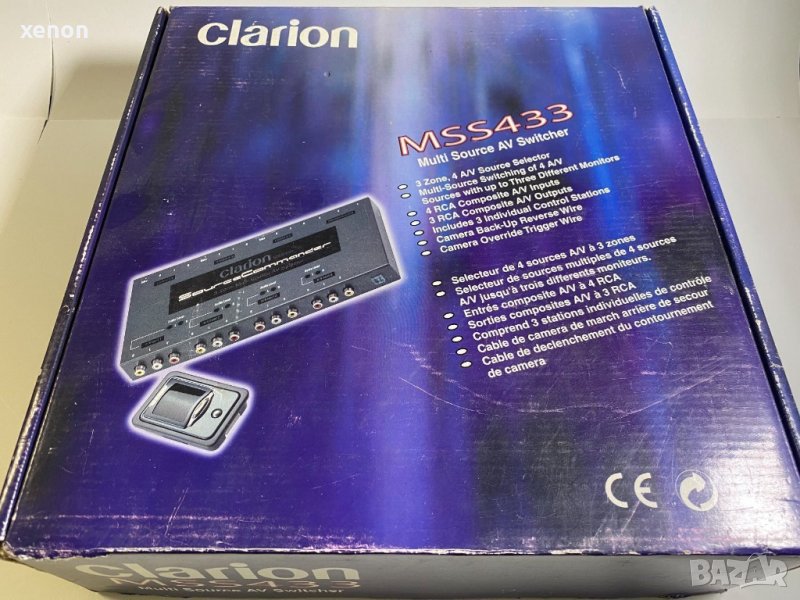 Clarion MSS433 (Multi Source AV превключвател), снимка 1