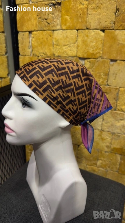 Fendi шал коприна, снимка 1