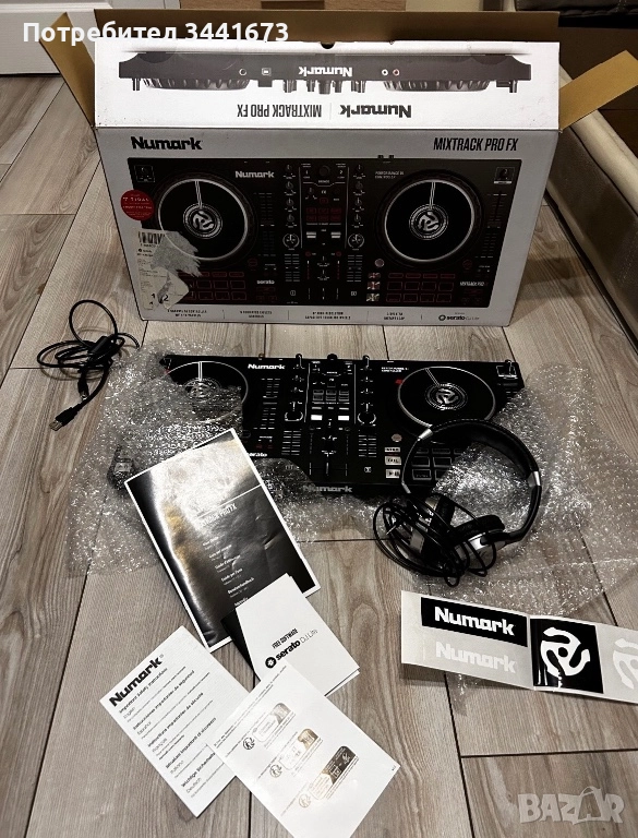 Numark пулт + Numark слушалки, снимка 1