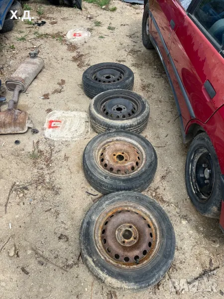 Железни джанти 14-ки 4х100 , снимка 1