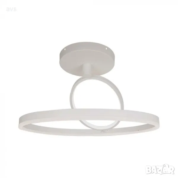 LED плафон кръгъл 37W 4000K VT-7907 V-TAC бял, снимка 1