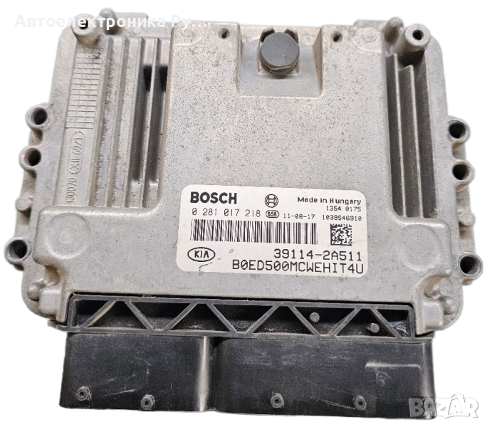 компютър KIA CEED 1.6 CRDI ,0281017218 ,39114-2A511, снимка 1