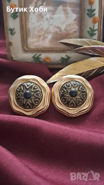 Колекционерски обеци - клипси Leritz, снимка 1