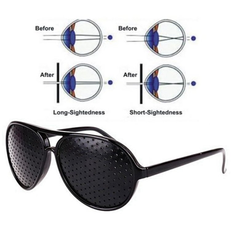 Перфорирани аюрведа очила за подобряване на зрението, мързеливо око в Други  в гр. София - ID38812755 — Bazar.bg