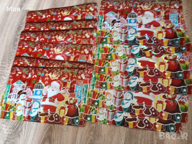 Красиви подложки за сервиране за Коледа и Нова година, снимка 9 - Декорация за дома - 52914790