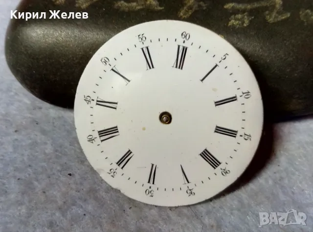 МЕХАНИЗЪМ от СТАР ШВЕЙЦАРСКИ ДЖОБЕН ЧАСОВНИК с ПОРЦЕЛАНОВ РИМСКИ ЦИФЕРБЛАТ За КОЛЕКЦИЯ ЧАСТИ 49683, снимка 9 - Джобни - 48633509