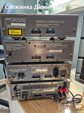 Стерео уредба Denon, снимка 3 - Аудиосистеми - 50842415