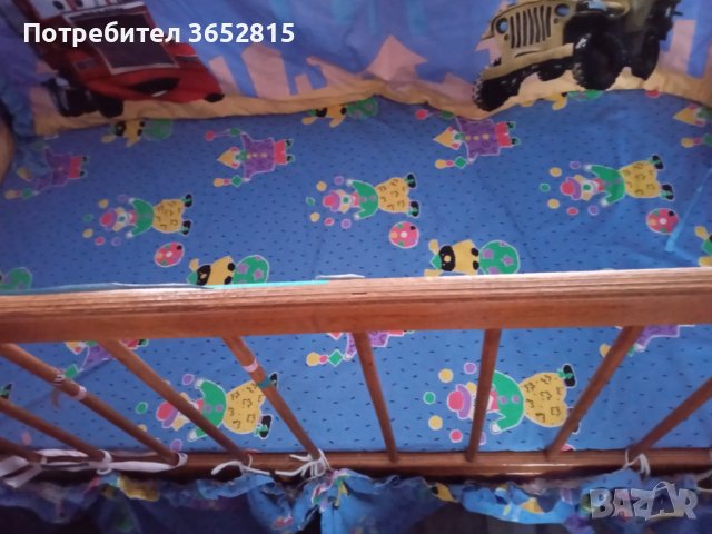 Детска кошара матрак гьба и обиколник, снимка 1 - Мебели за детската стая - 41169177