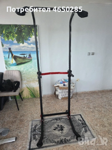 Pullups and dips bar 3 month old only 