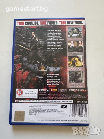 True Crime: New York City за PS2, снимка 2 - Игри за PlayStation - 51614496