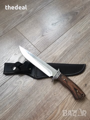 Ловен нож с орнаменти/Русия , снимка 7 - Ножове - 41460892