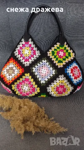 плетена чанта торба