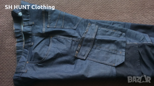 BLAKLADER 1497-1141 Service Work Trousers Denim Stretch размер XXL работен панталон W4-407, снимка 12 - Панталони - 51968606