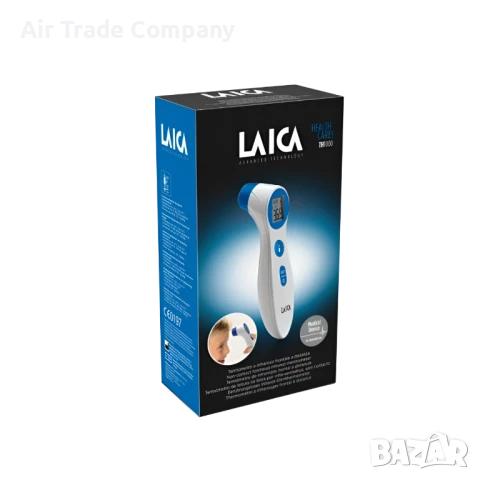 Безконтактен инфрачервен термометър Laica TH1000, снимка 4 - Уреди за диагностика - 50682036