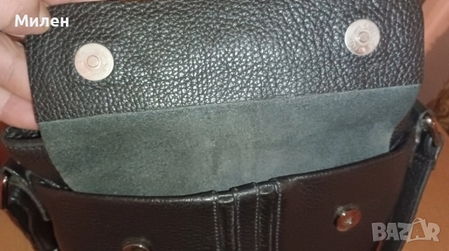 Мъжка чанта от естествена кожа , снимка 3 - Чанти - 52344648