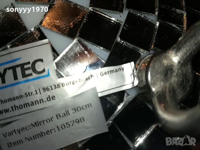 ДИСКО ТОПКА 30СМ 0304221730, снимка 13 - Ресийвъри, усилватели, смесителни пултове - 36329762