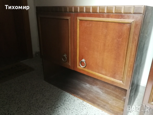 Модулна секция на 3 части (Шкаф, Барче, Скрин) – Продават се заедно или поотделно, снимка 13 - Секции и витрини - 47338454