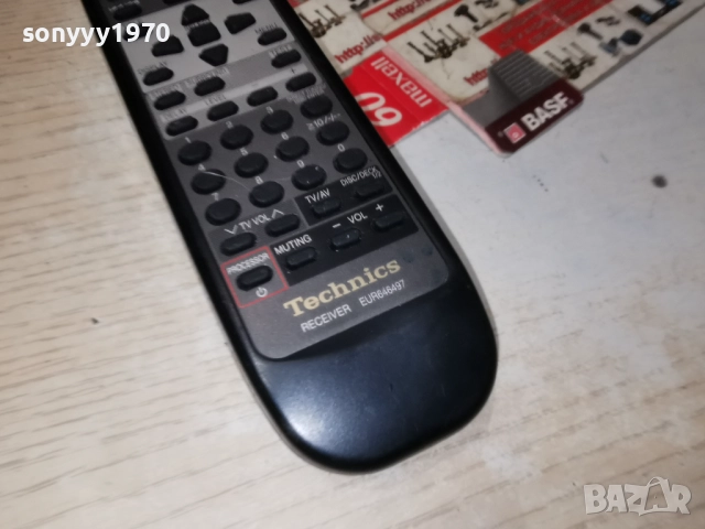 TECHNICS EUR646497 RECEIVER REMOTE-ВНОС SWISS 1312251936, снимка 17 - Ресийвъри, усилватели, смесителни пултове - 52776477