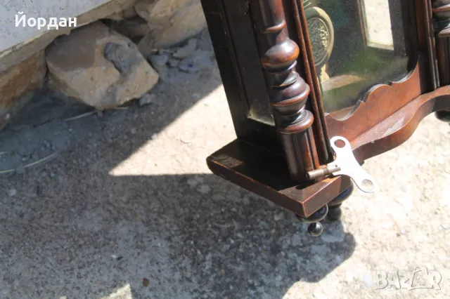 Немски стенен часовник , снимка 6 - Антикварни и старинни предмети - 50380075