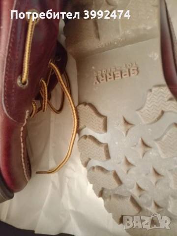 Мъжки кожени обувки, 41 , SPERRY , снимка 5 - Спортно елегантни обувки - 51351257