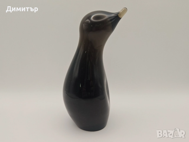 Стъклена статуетка пингвин декор вкъщи , снимка 3 - Статуетки - 51963877